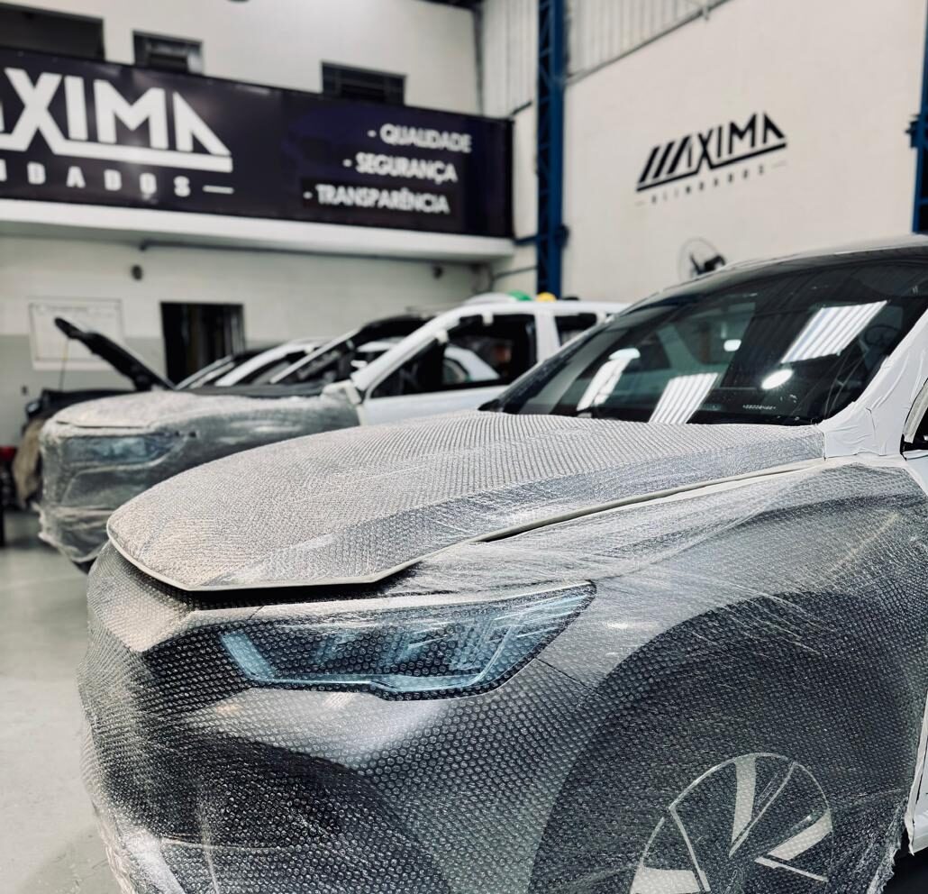 Blindagem de carro com acabamento fino em São Paulo